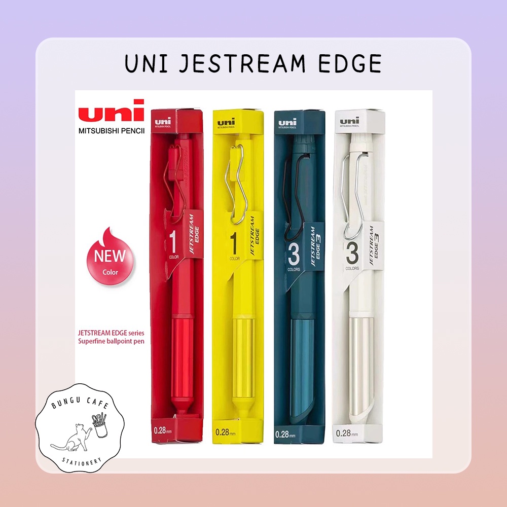 Uni Jetstream Edge Excite Color 0.28mm Ballpoint Pen Oil-based // 1-3 0 ...