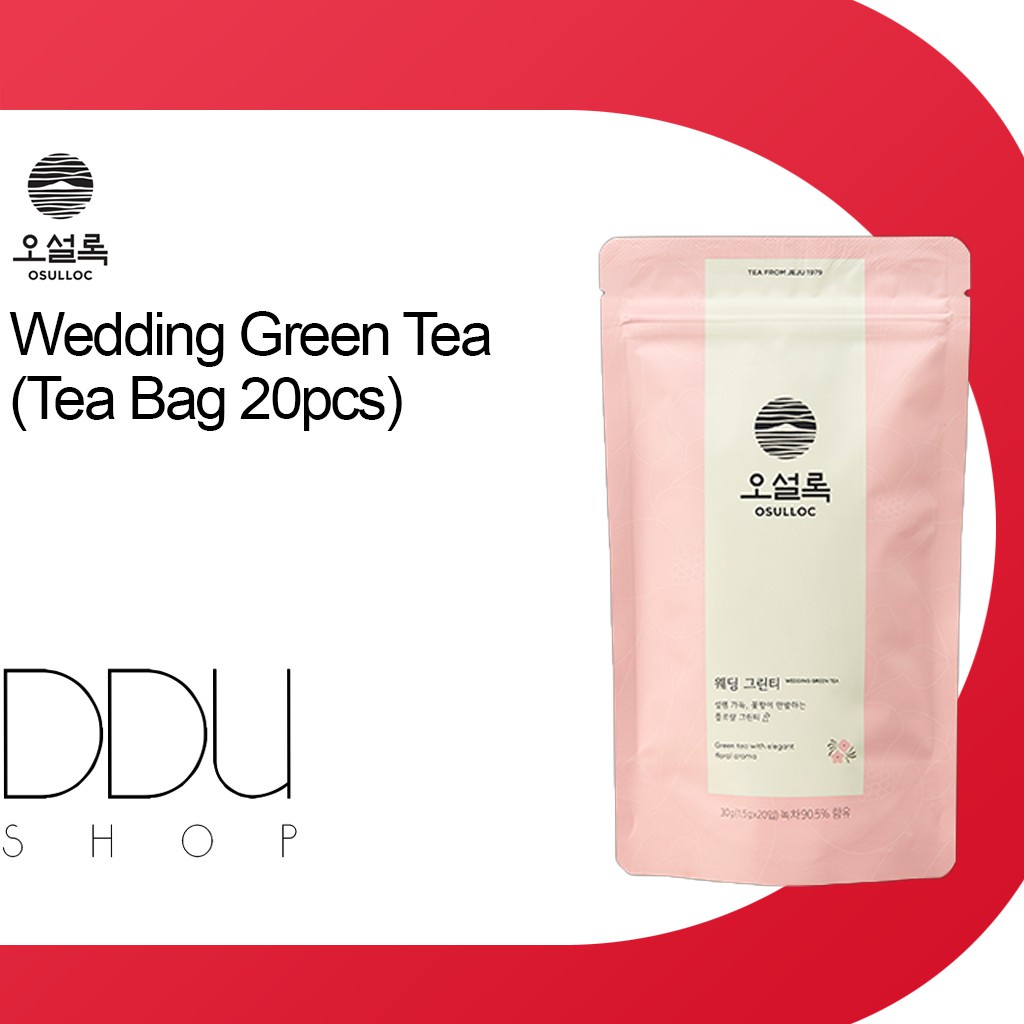 Osulloc / Wedding Green Tea (Tea Bag 20pcs) Shopee Singapore