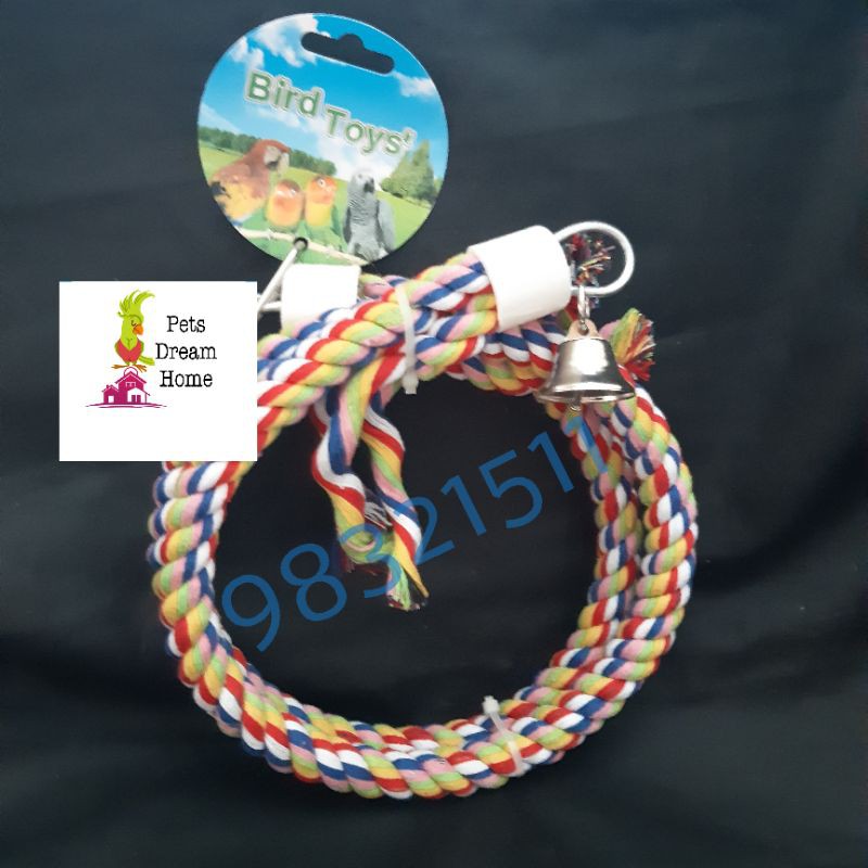 Parrot Rope Toy (00056) | Shopee Singapore