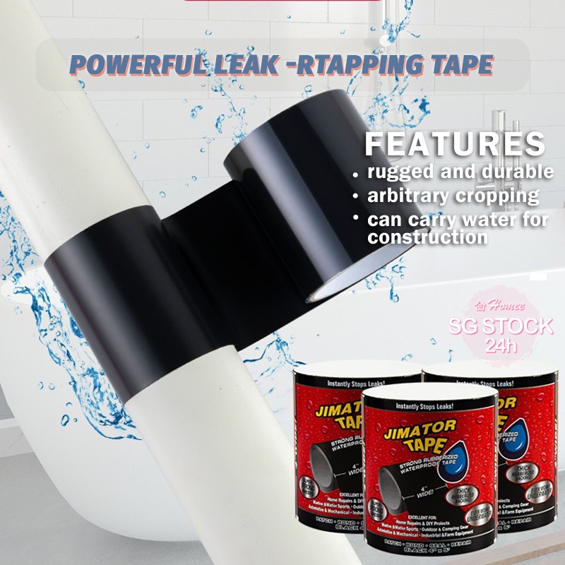 🚚SG SALES🚚 Super Strong Waterproof Stop Leaks Seal Repair Tape Duct ...