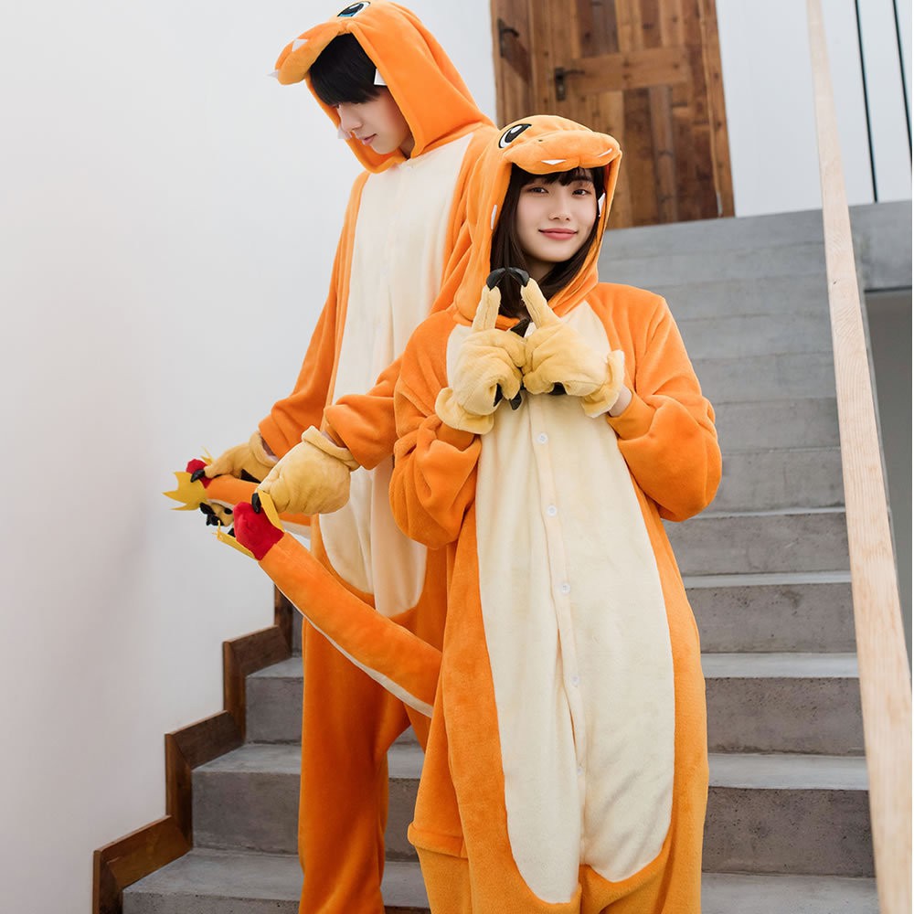 Charmander Adult Kigurumi Unisex Onesies / Pyjamas | Shopee Singapore