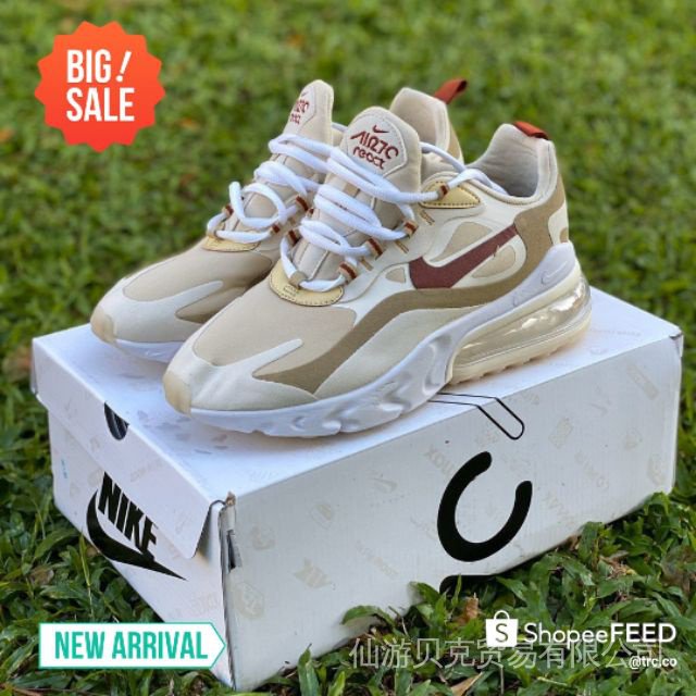 Nike air max clearance 270 react gold cinnamon