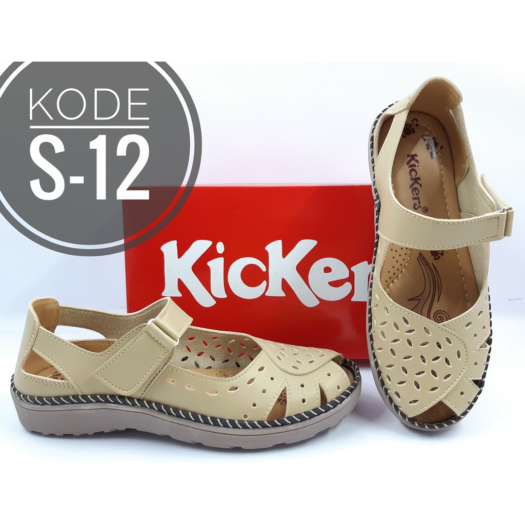 kickers slip on shoes