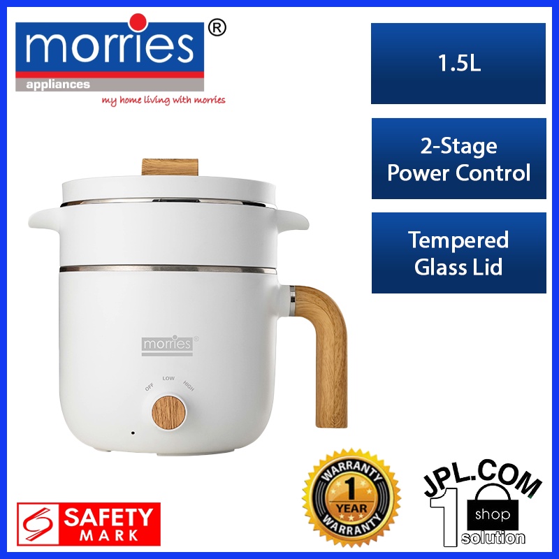 Morries 1.5L Multi Function Cooker MS150MFC Shopee Singapore