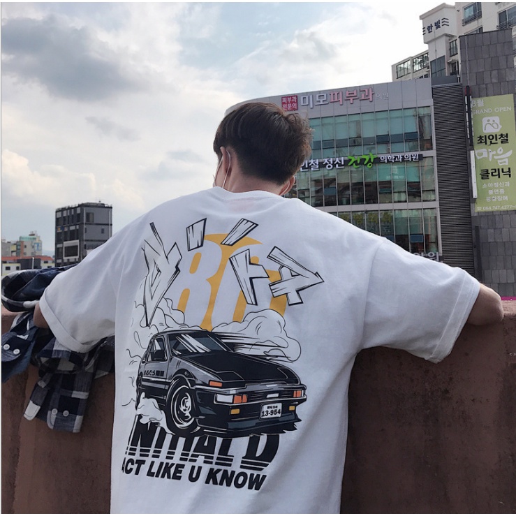 Triple A Men's short-sleeved t-shirt summer 2022 youthstudent bottoming shirt trendy top clothes men's clothing