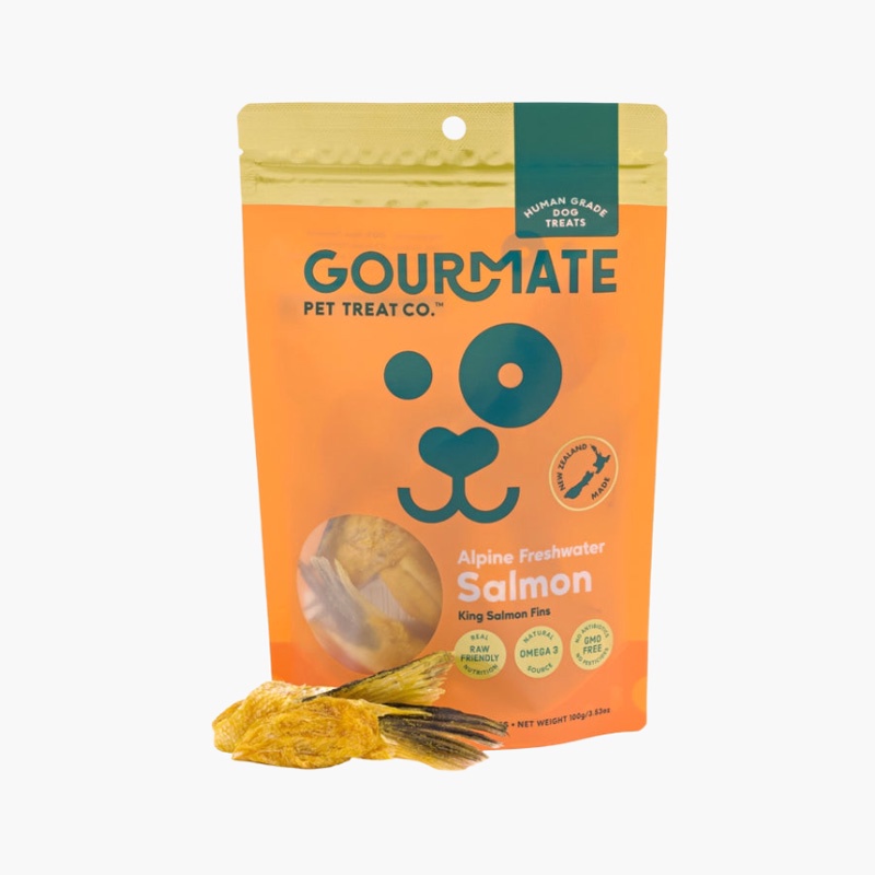 Gourmate Freeze Dried Alpine King Salmon Dog Treats (100g) Shopee