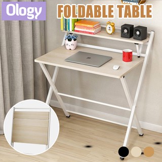 Foldable study table deals shopee