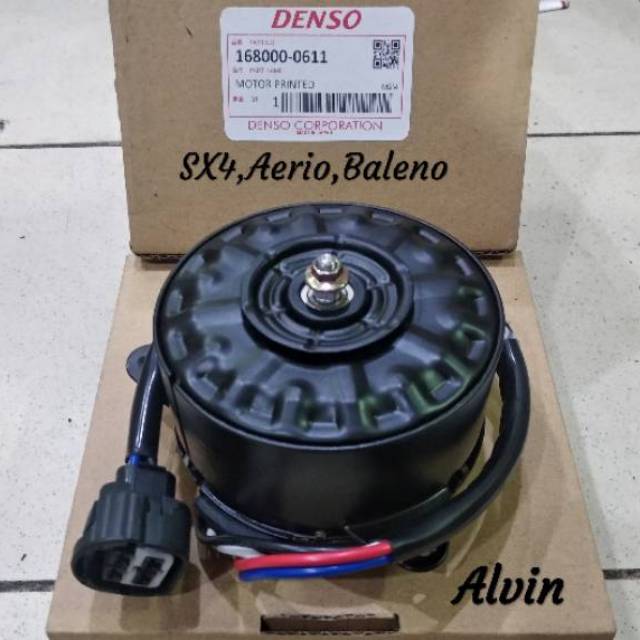 RADIATOR FAN MOTOR SUZUKI SX4 X-OVER AERIO BALENO WITH WARRANTY ...