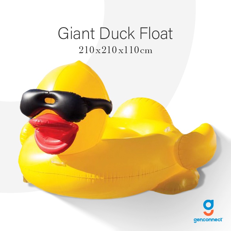 Duck with sunglasses float hotsell