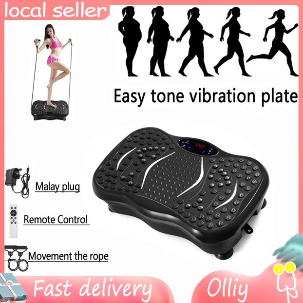 Slimming Vibrating Machine Shaker Vibration Plate Ushaper Fitness Gym ...