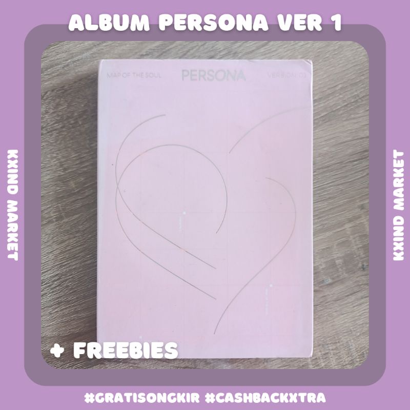 Album Only persona BTS Version 1 / persona album / BTS album | Shopee ...