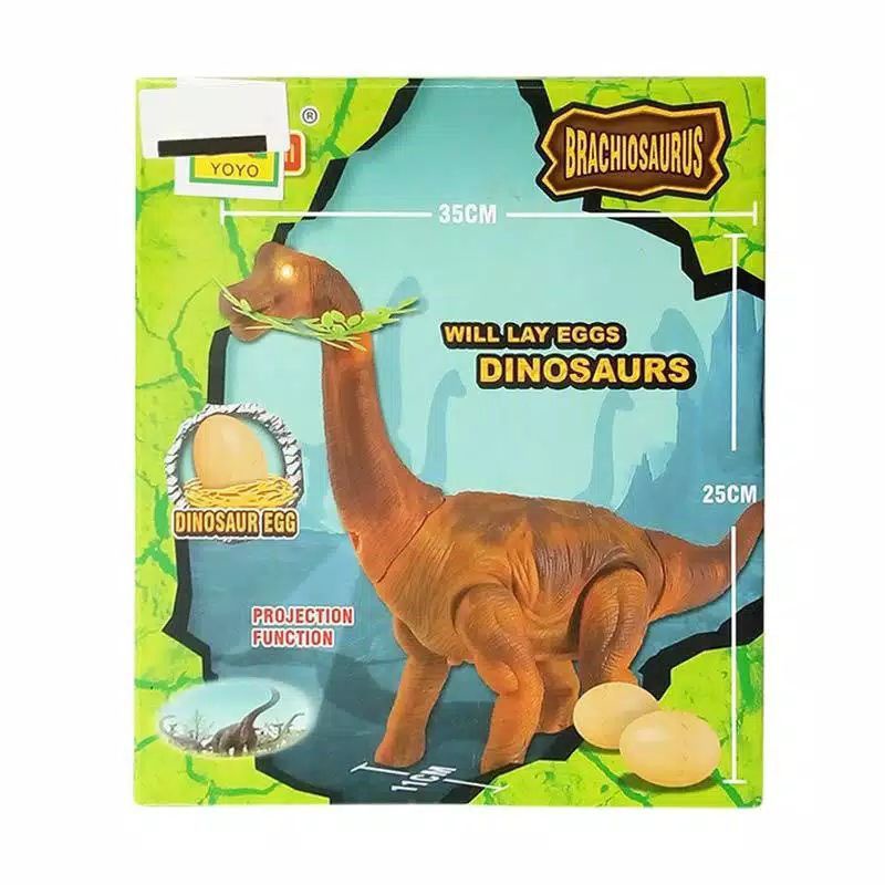 Toys Of Children DINO EGG / Dinosaurs BRACHIOSAURUS BORN EGG | Shopee ...