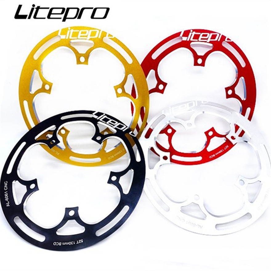 Litepro Folding Bike Chainwheel Protector LP 52/53T 54T Guard Plate ...