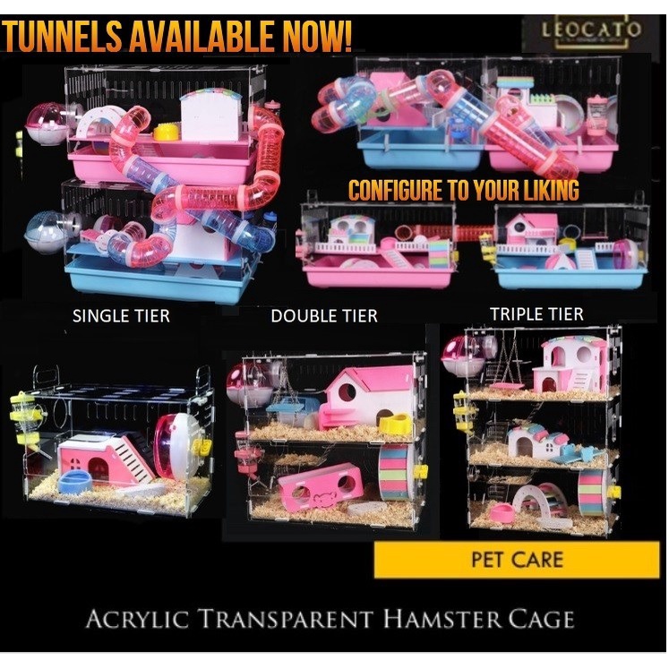 Space-Saving Hamster Cage Solutions