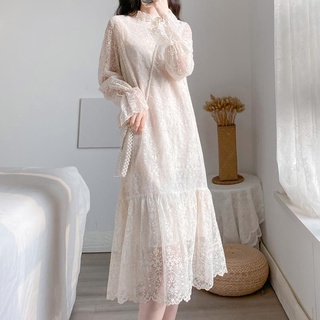 White lace maxi on sale dress plus size