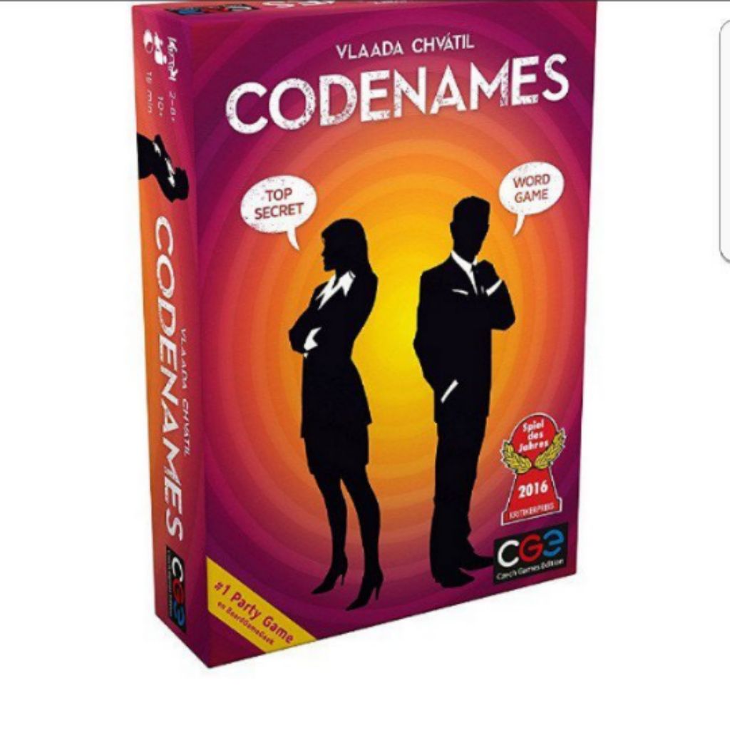 Codenames Brand New Board Game | Shopee Singapore