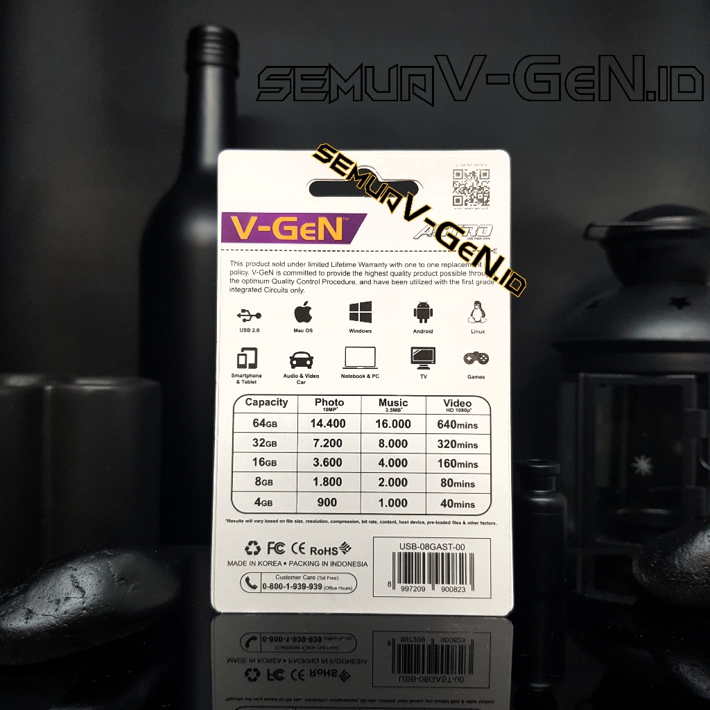 V-GeN USB Flashdisk 64GB ASTRO Water Proof 64 GB Flash Disk VGEN Flash Drive - Gambar 3