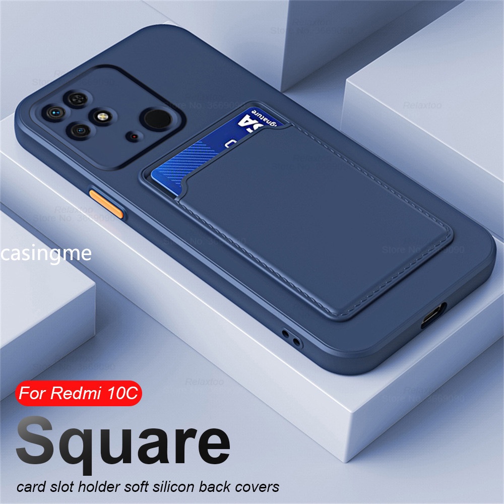 COTDINFOR Compatible with Xiaomi Redmi 10C Custodia Silicone