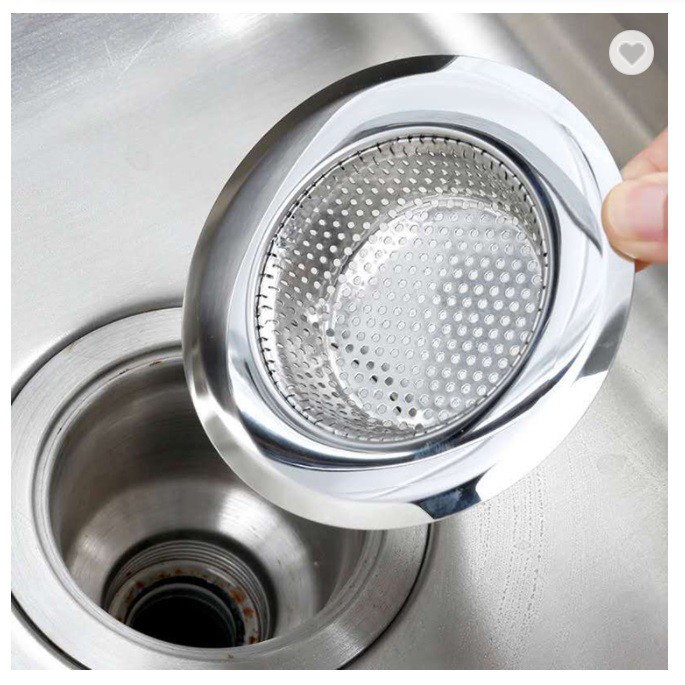 JM-8048/8050 Kitchen Stainless Steel Sink Strainer 11cm/7cm/Tapis Sinki ...