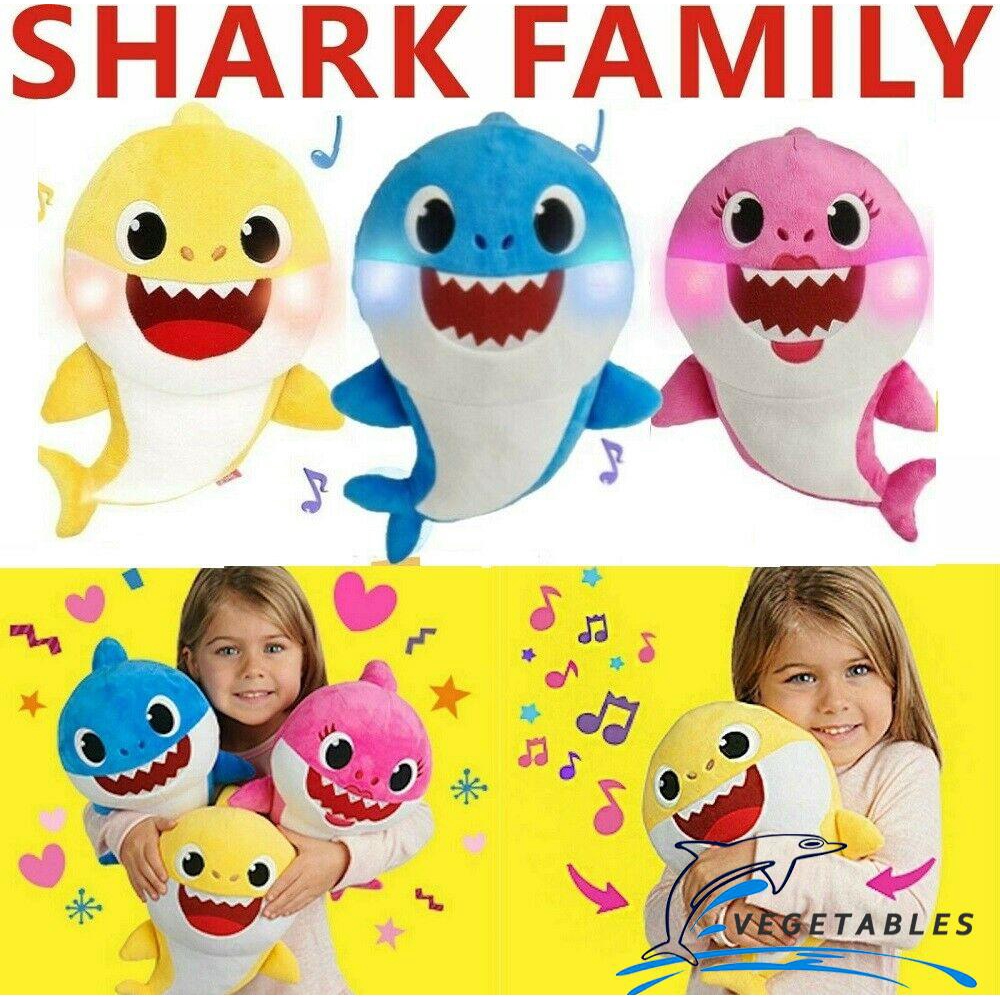 Baby shark hot sale english singing plush