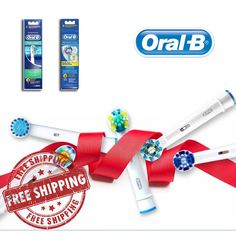 Oral B Replacement Electric Toothbrush Head Refills Precision Clean