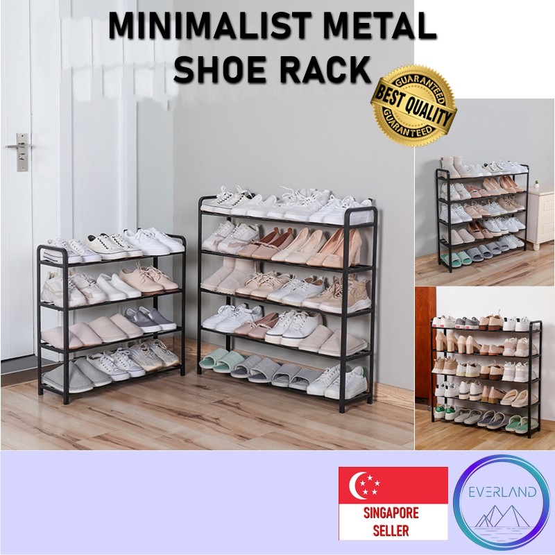 🇸🇬 Metal Shoe Rack/ Minimalist Design Shoe Rack/ BTO Choice/ High ...