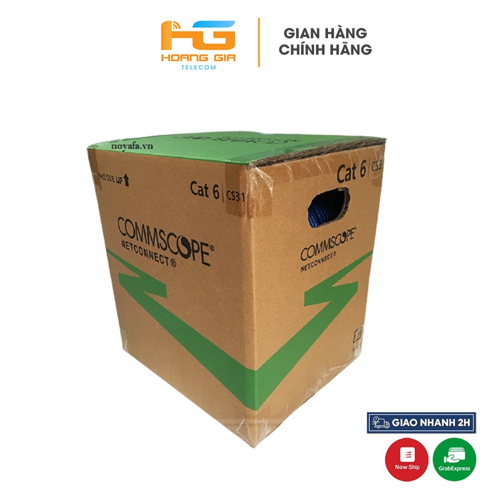 Cat6 UTP COMMSCOPE AMP network cable 1 box 305M | Shopee Singapore