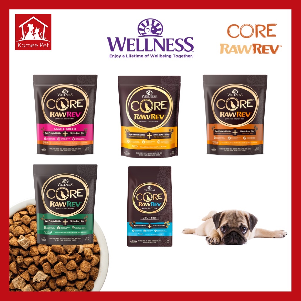 Wellness CORE RawRev Small Bread Puppy Adult Wild Game