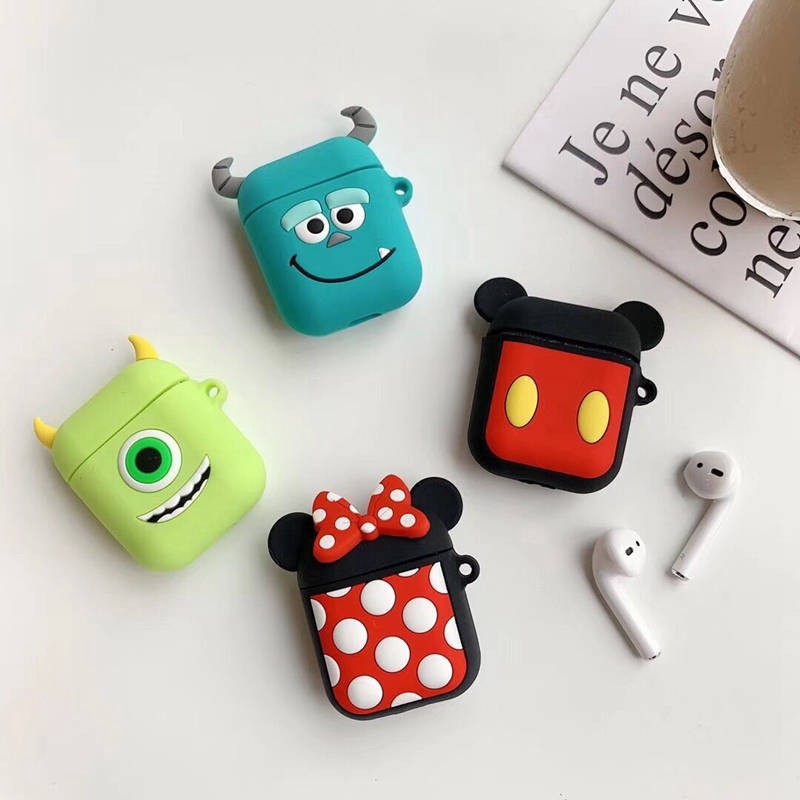 Silicone case i10 i12 i9s tws earpods case Silicone Earphone Case For Apple Airpods