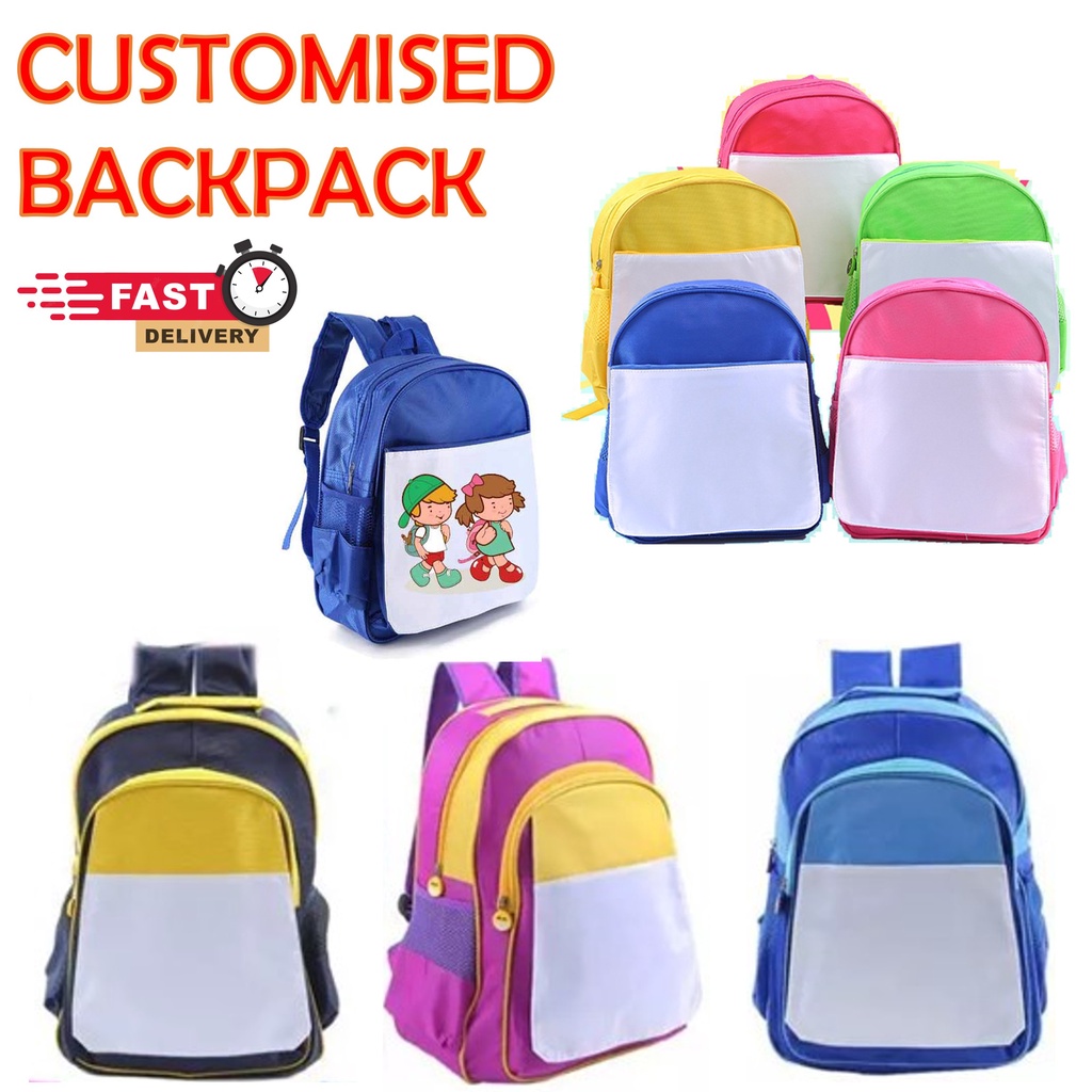 Custom best sale kids bags