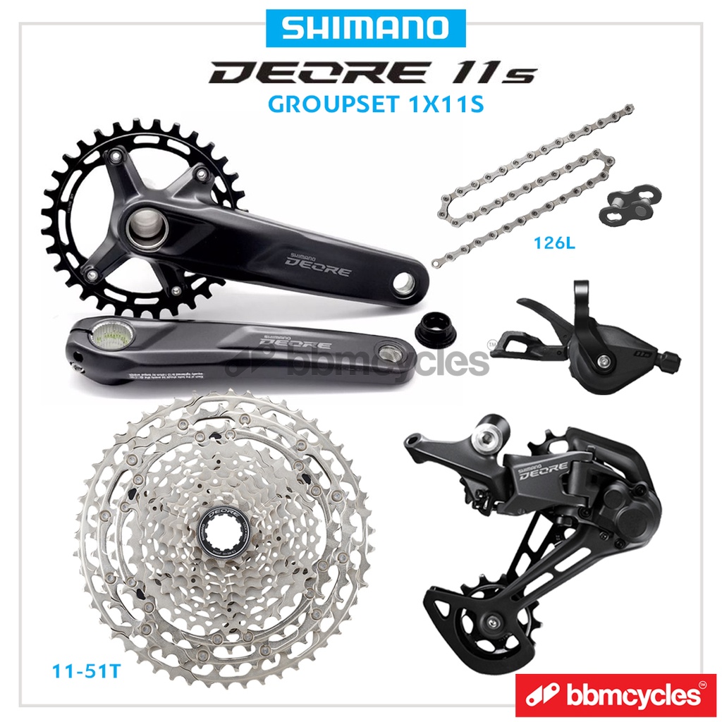 Deore 1x hot sale groupset