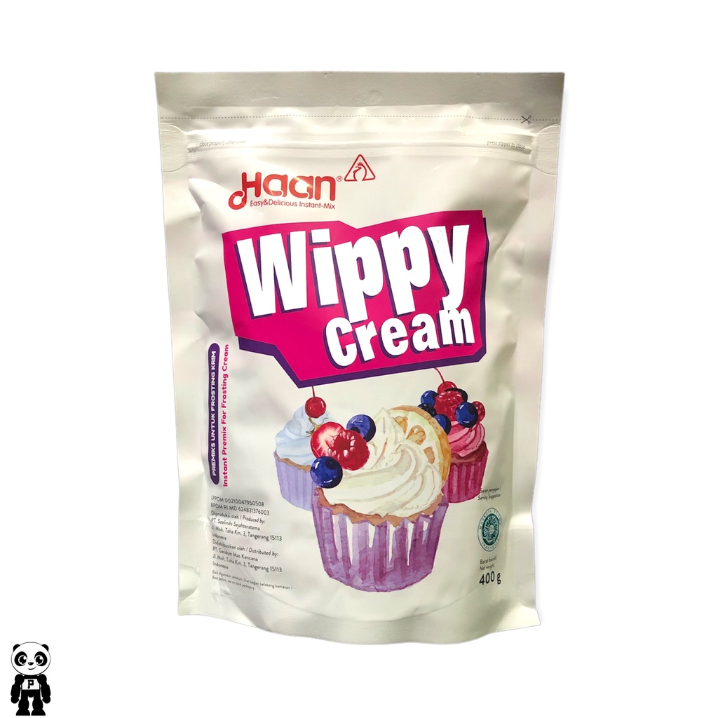 Haan Wippy Cream Whipping Cream Whip Cream Powder Whipped Cream