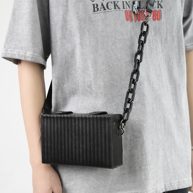 Chain box bag hot sale