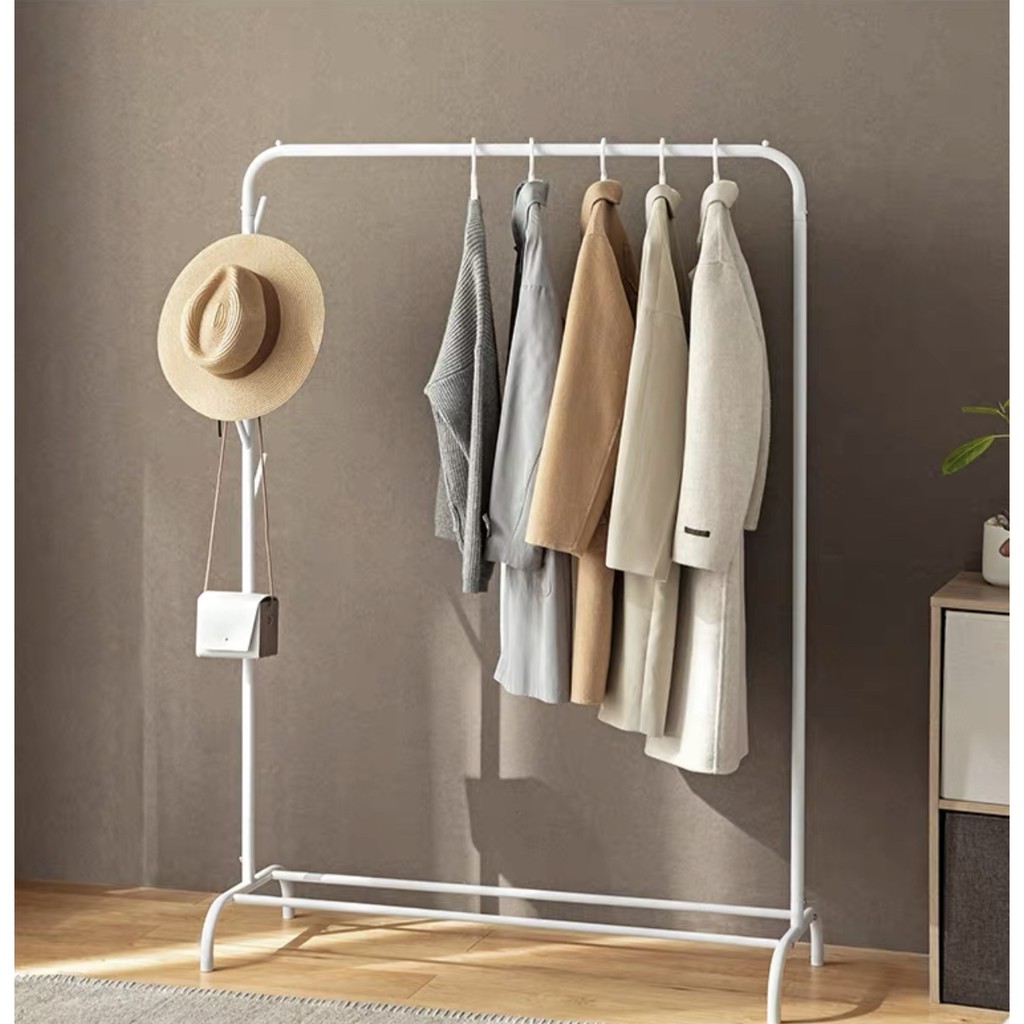 SG STOCKS Sturdy Clothes Rack bedroom clothes rack laundry hanger ...