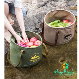 Folding Water Bucket Bucket Useful BBQ Collapsible Bucket Foldable