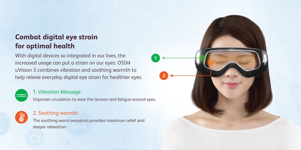 Uvision 3 best sale eye massager