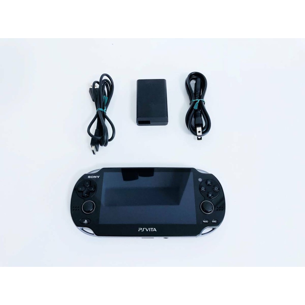 Playstation vita 3G/Wi-Fi CRISTAL BLACK PCH-1100 AB01 PS vita game