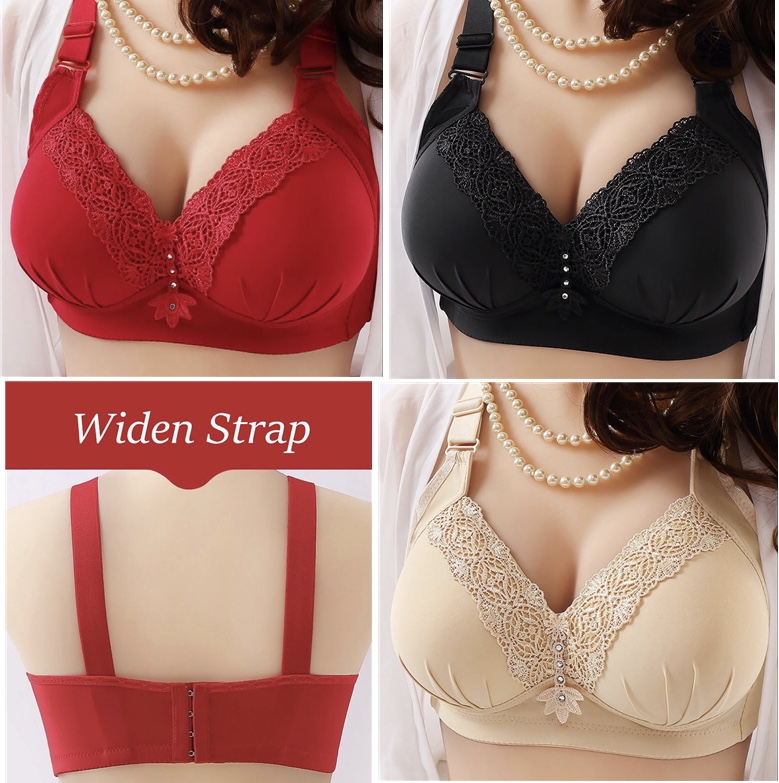 Fashion 38-44 B/C Sexy Bras for Woman Push Up Wire Free Cotton