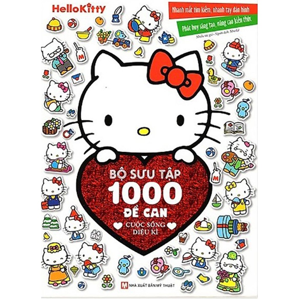 Hello Kitty Book Collection of 1000 Magical Life Decals | Shopee Singapore