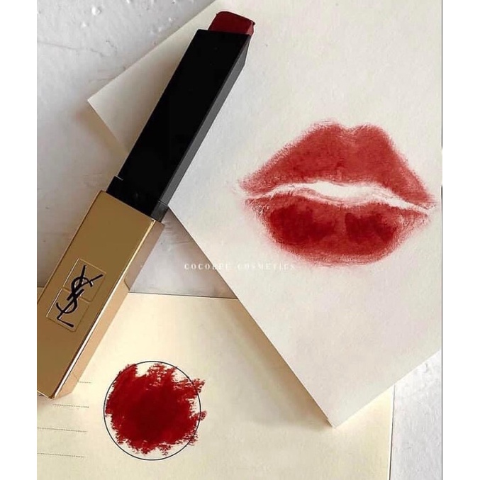 Ysl slim Lipstick With Gold Shell 1966 nobox | Shopee Singapore