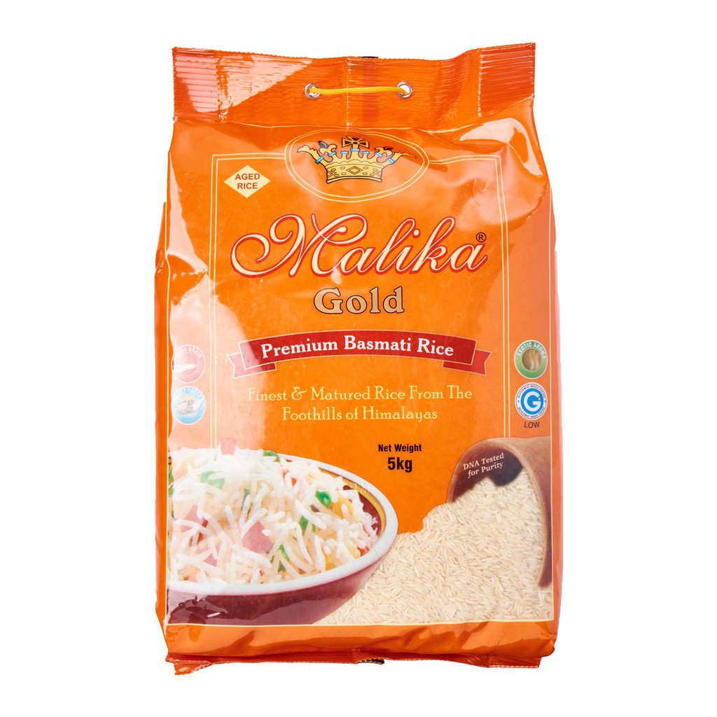 Malika Gold Basmati Rice 5kg [India] Shopee Singapore