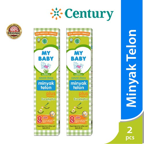 ( 1 Botol )My Baby Minyak Telon Plus 85ml