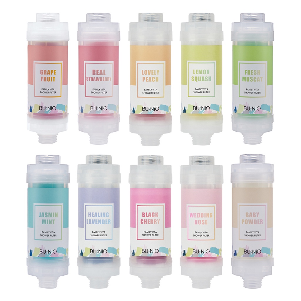 [BU:NiO]FAMILY VITA SHOWER FILTER/vitaminC gel/remove chlorine&rust ...