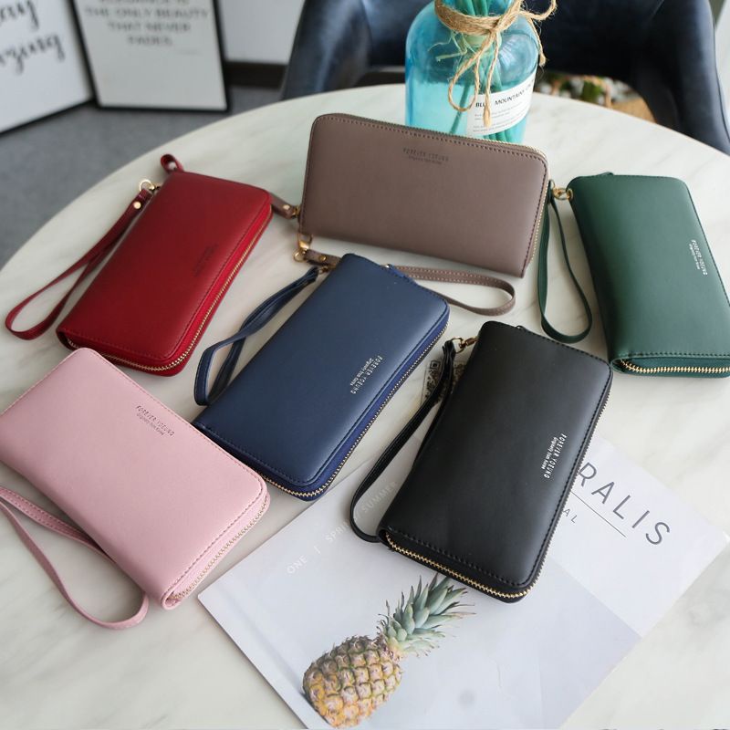 Women Long Wallet Zip Card and Coin Holder Local Stock Shopee Singapore