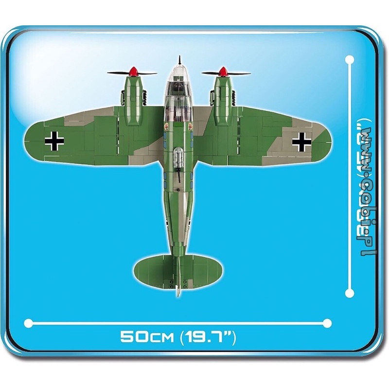 SG STOCK COBI WW2 GERMAN HEINKEL HE111 P2 BOMBER FIGHTER PLANE 5717 bricks lego compatible Shopee Singapore