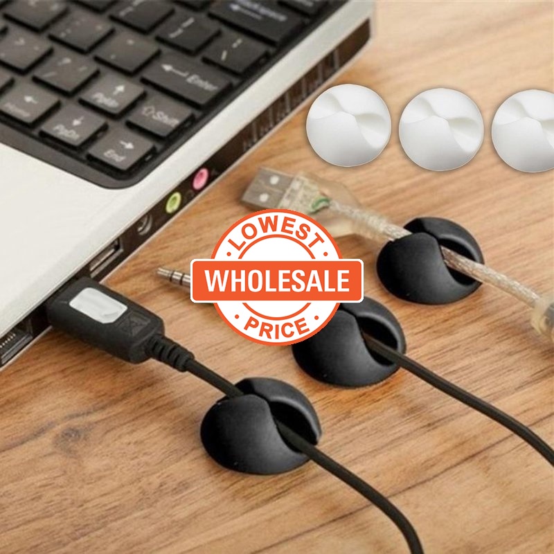 [WHOLESALE] 1Pc Multipurpose Desk USB Cable Organizer / Portable Self ...