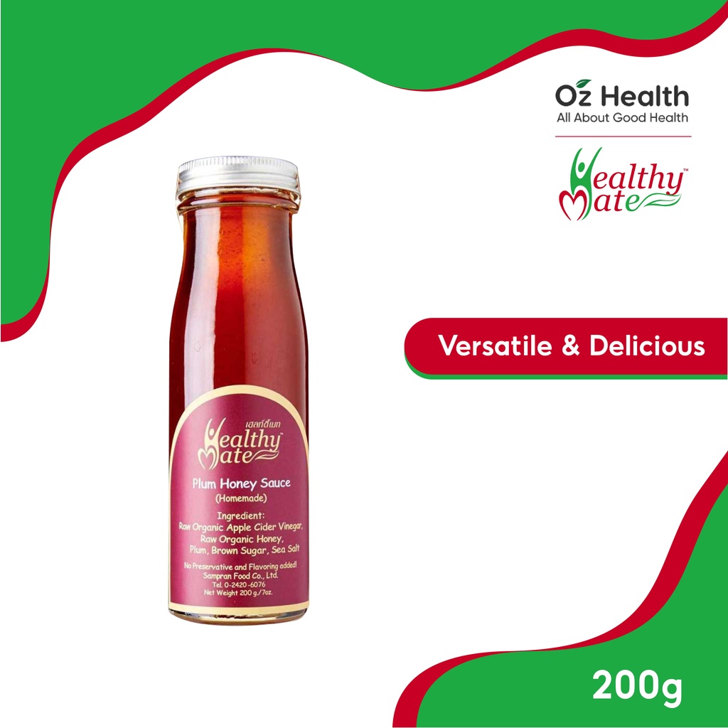 Healthy Mate Organic Plum Honey Sauce All NaturalSour PlumSweet