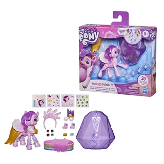 My Little Pony: A New Generation Mega Movie Friends Princess Petals -  8-Inch Pink Pony Figure with Comb, Toy for Kids Ages 3 and Up : :  Toys