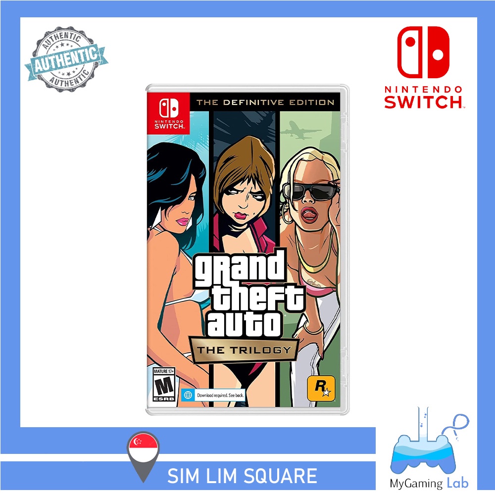 SG] Nintendo Switch Game GTA Grand Theft Auto: The Trilogy - The Definitive  Edition | Shopee Singapore