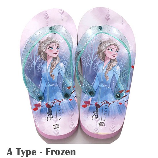 Girls on sale frozen slippers